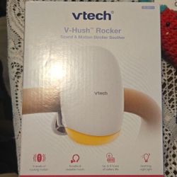 Vtech V Hush Rocker, Sound And Motion Stroller Soother Clips Onto Stroller For Soothing Baby!