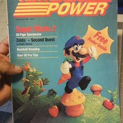 Nintendo Power Magazine 1st Ussue