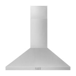 WVW53UC0LS Whirlpool 30 in. 400 CFM Chimney Wall-Mount Range Hood with light in Stainless Steel