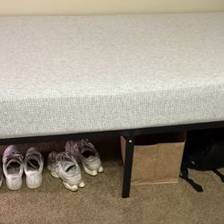 Full Bed Set + Twin Mattress + 2 Pillows – Like New