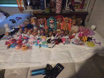 Gently Used LOL Dolls And Accessories 