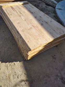 4x8x5/8" cdx T&G plywood