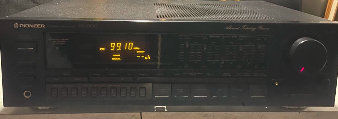 Vintage “Pioneer” Stereo Receiver SX-2900
