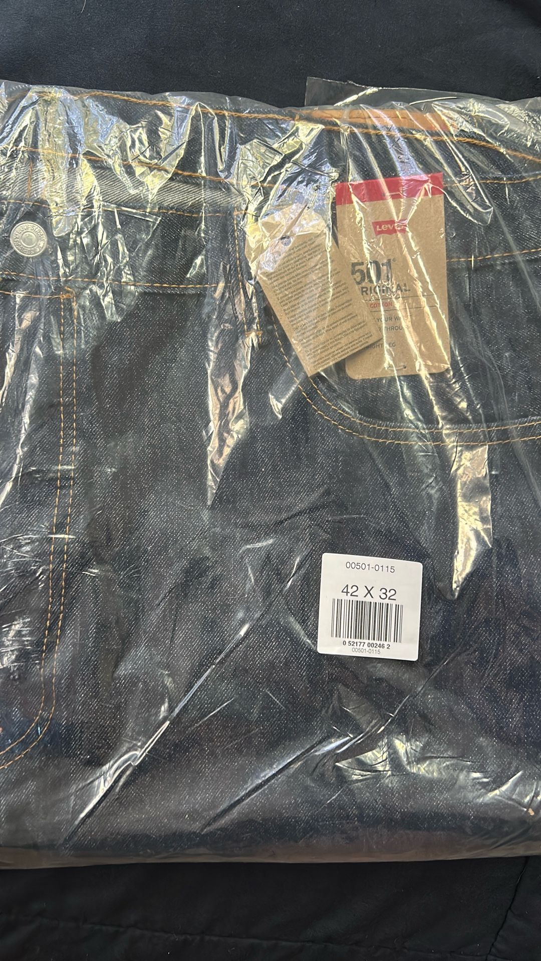 New Blue Levis 501 Jeans