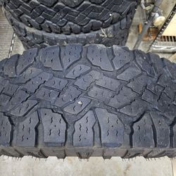 8 Wrangler Duratrac Tires - USED
