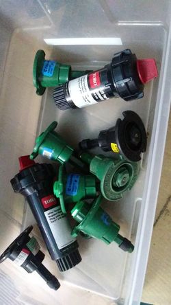 Pop up sprinkler heads new all for 10$