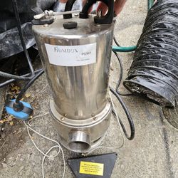 Strong Stainless Steel  Sump Pump  