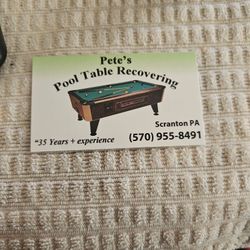 Pool.\nTable recovery