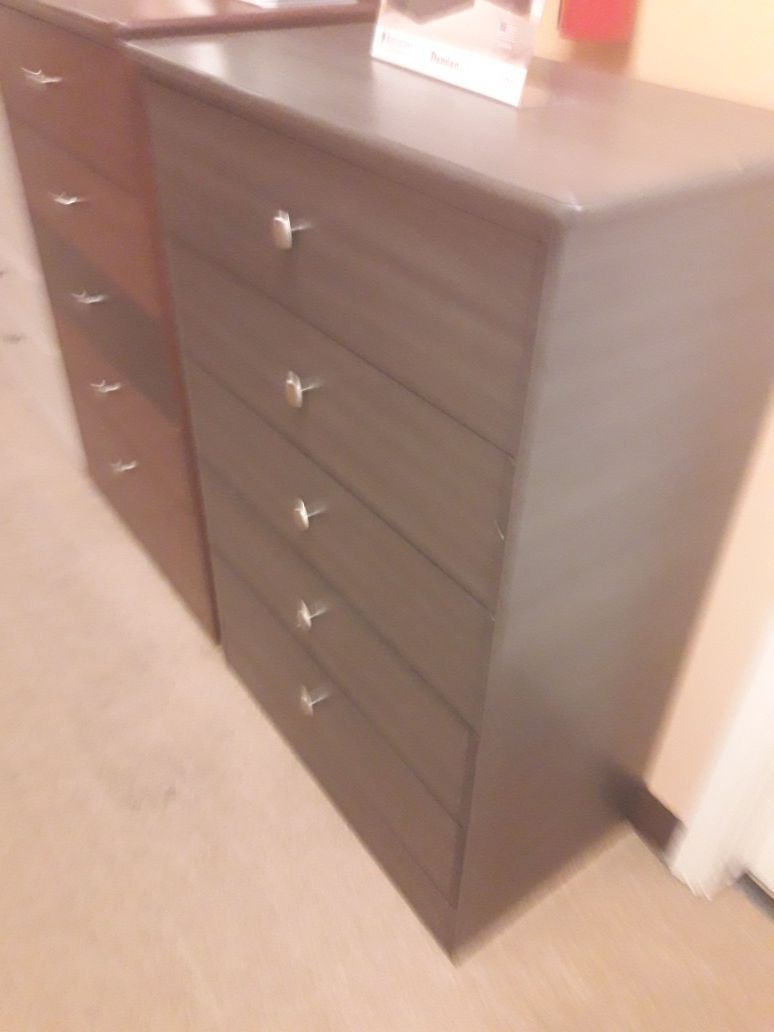 New grey dresser compressed wood