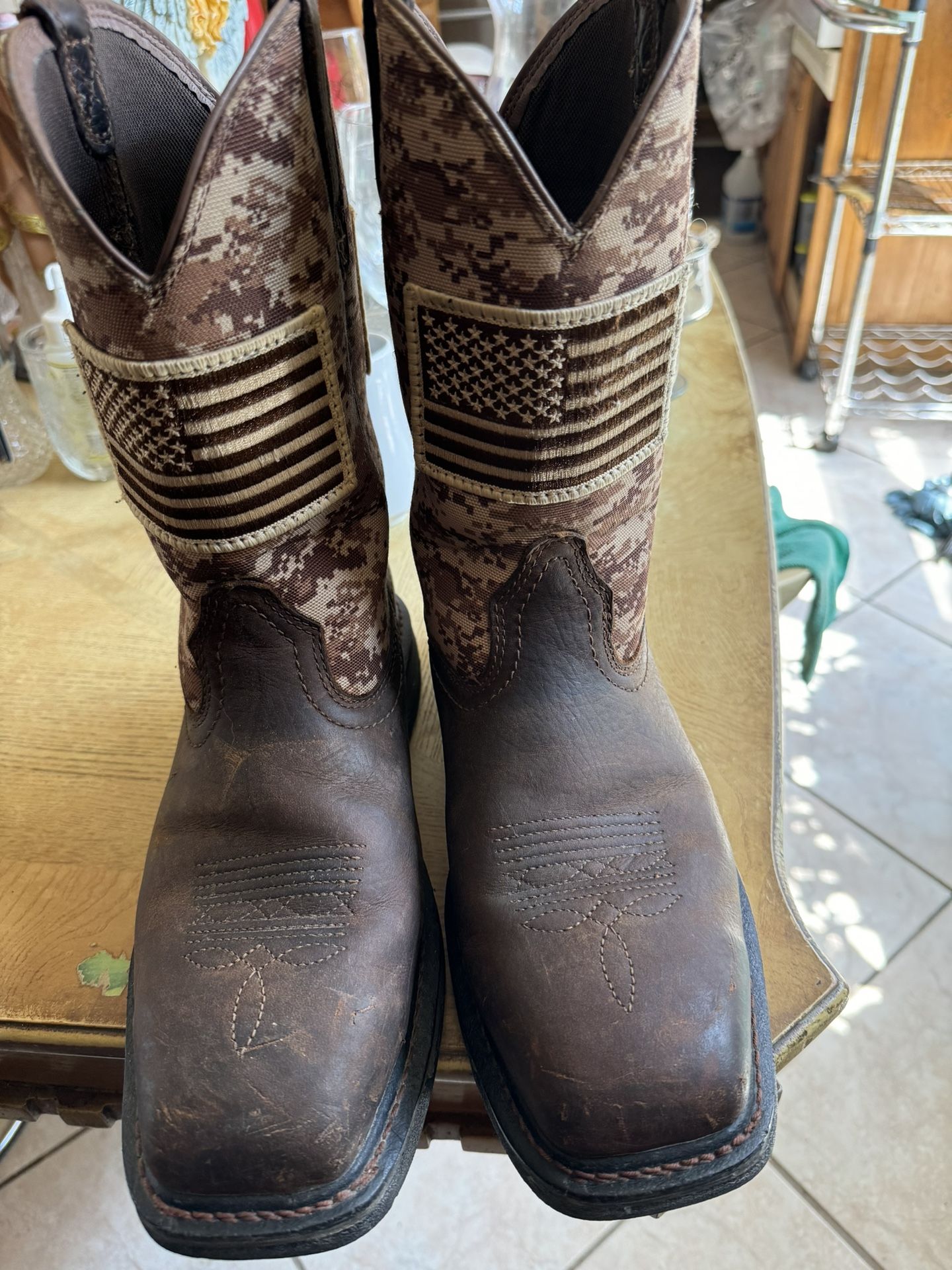 Ariat Steel Toe Work Boots 10D