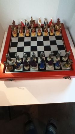 King Arthur chess set