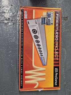 PreSonus FireStudio Project 10x10 FireWire Audio Interface (With Original Box & Receipt)