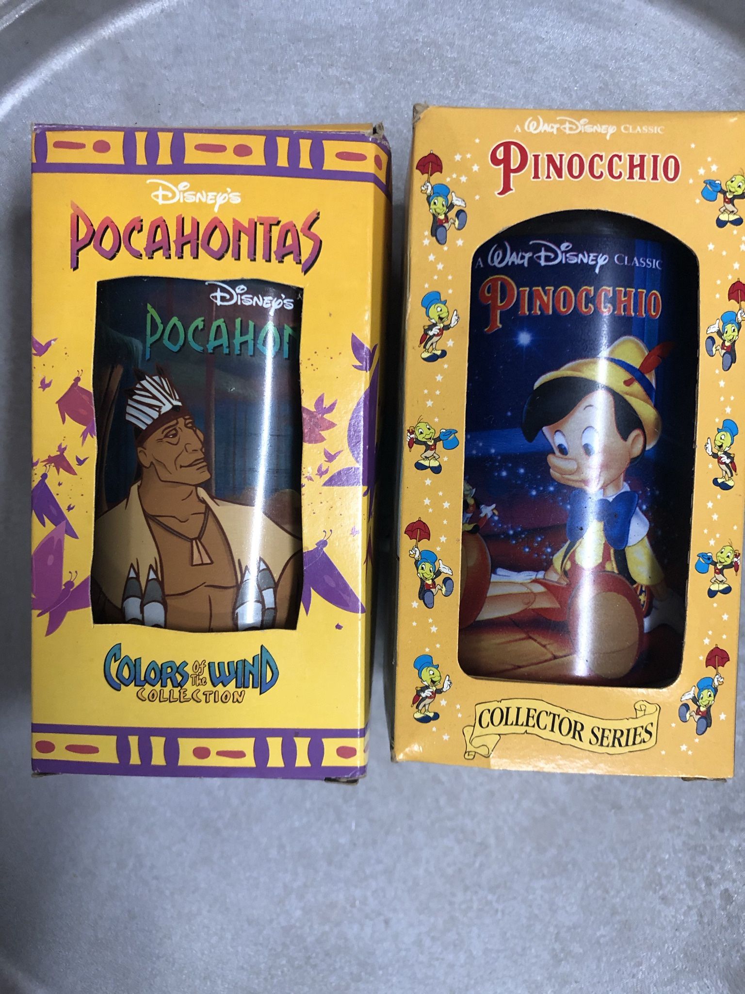 Vintage Burger King Disney Cups