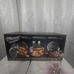 Mason Glass storage containers