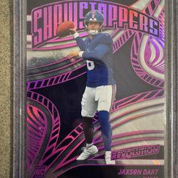 2025 Panini Revolution Jaxson Dart Showstoppers Lava /5 Misprint