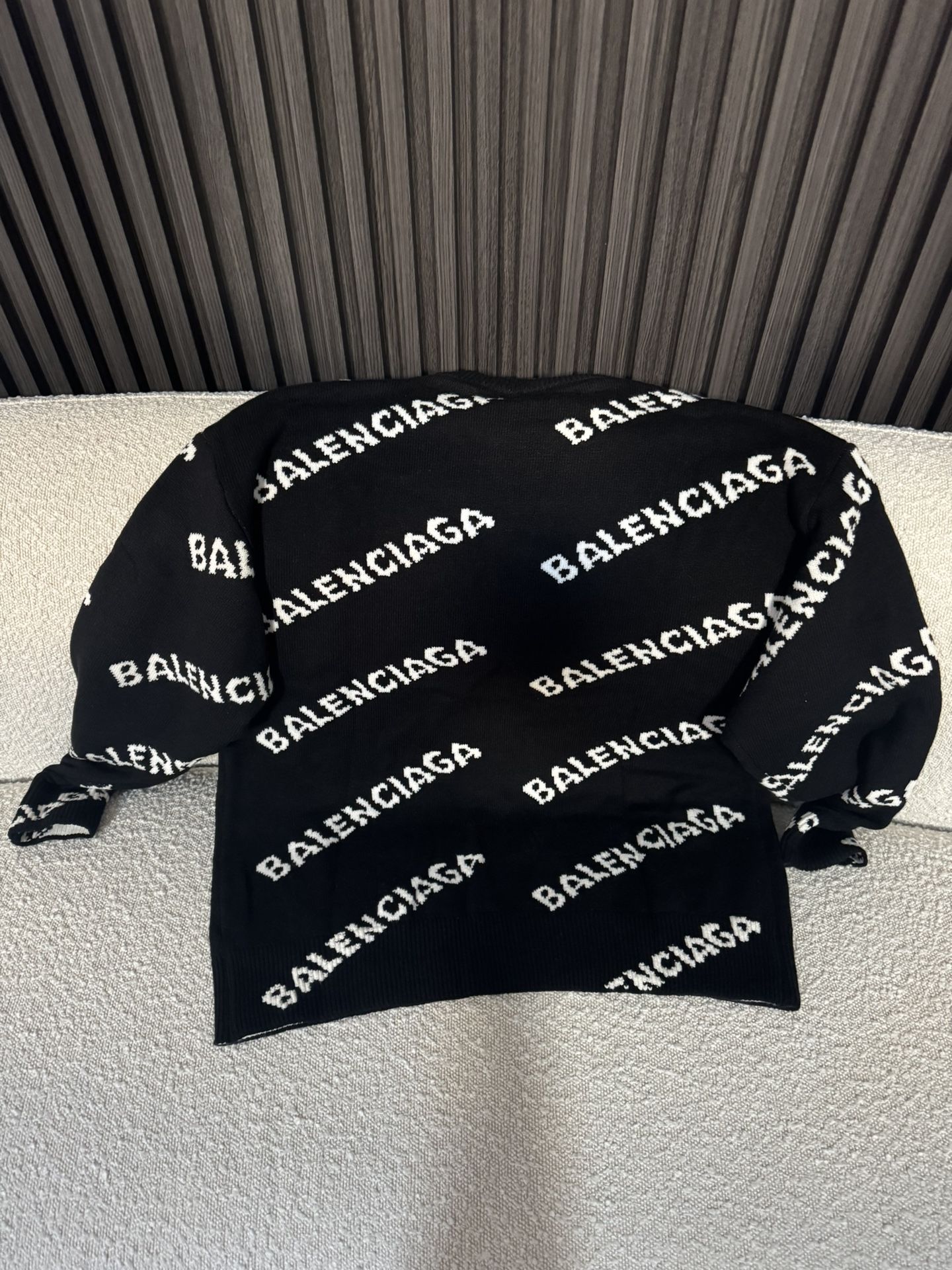 Balenciaga “All Over” Sweater