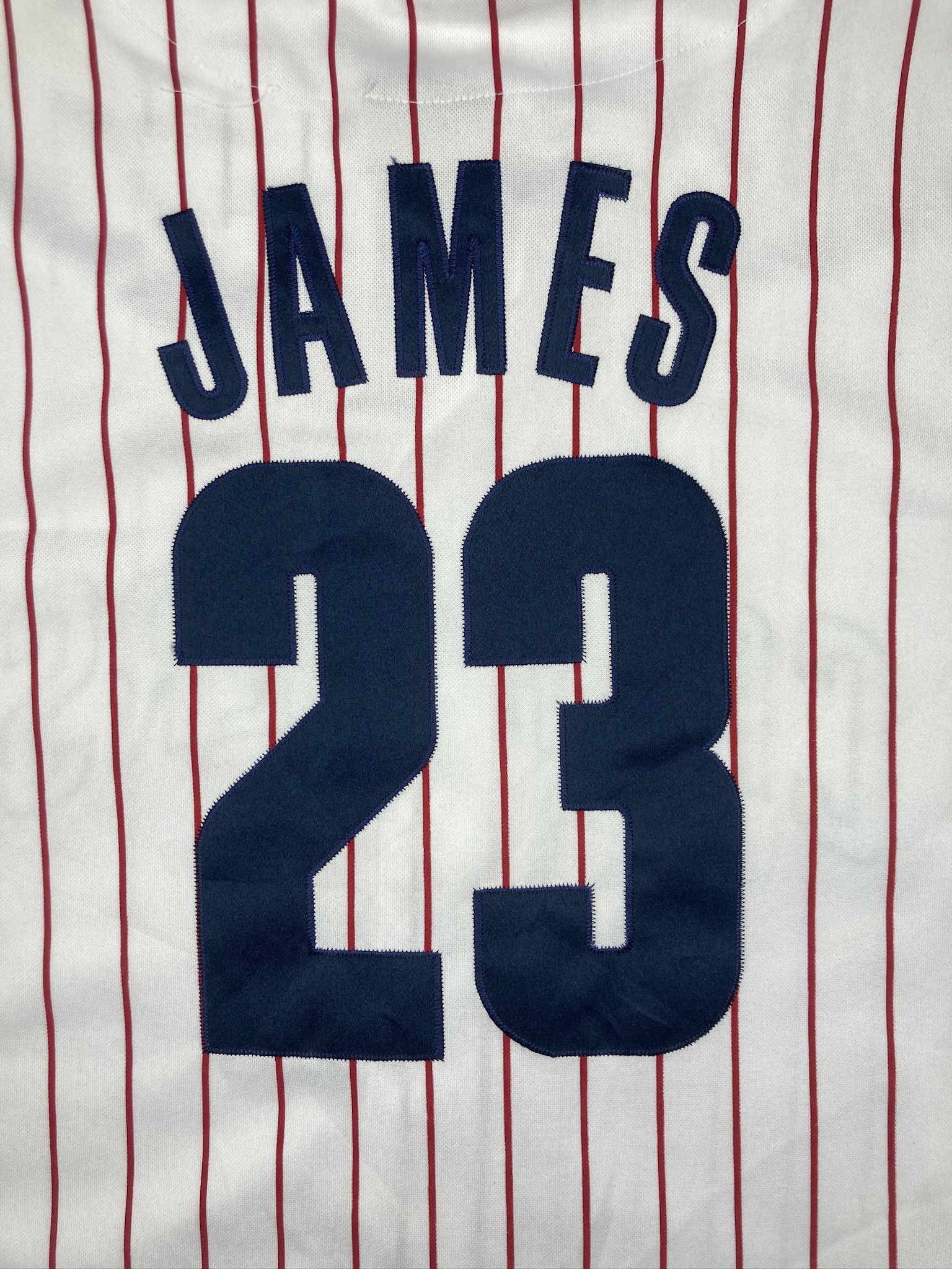 Cleveland Cavaliers LeBron James Baseball Jersey Size Large