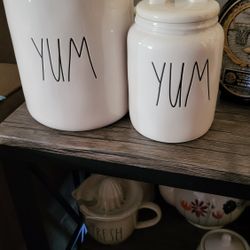Rae Dunn Yum Jars