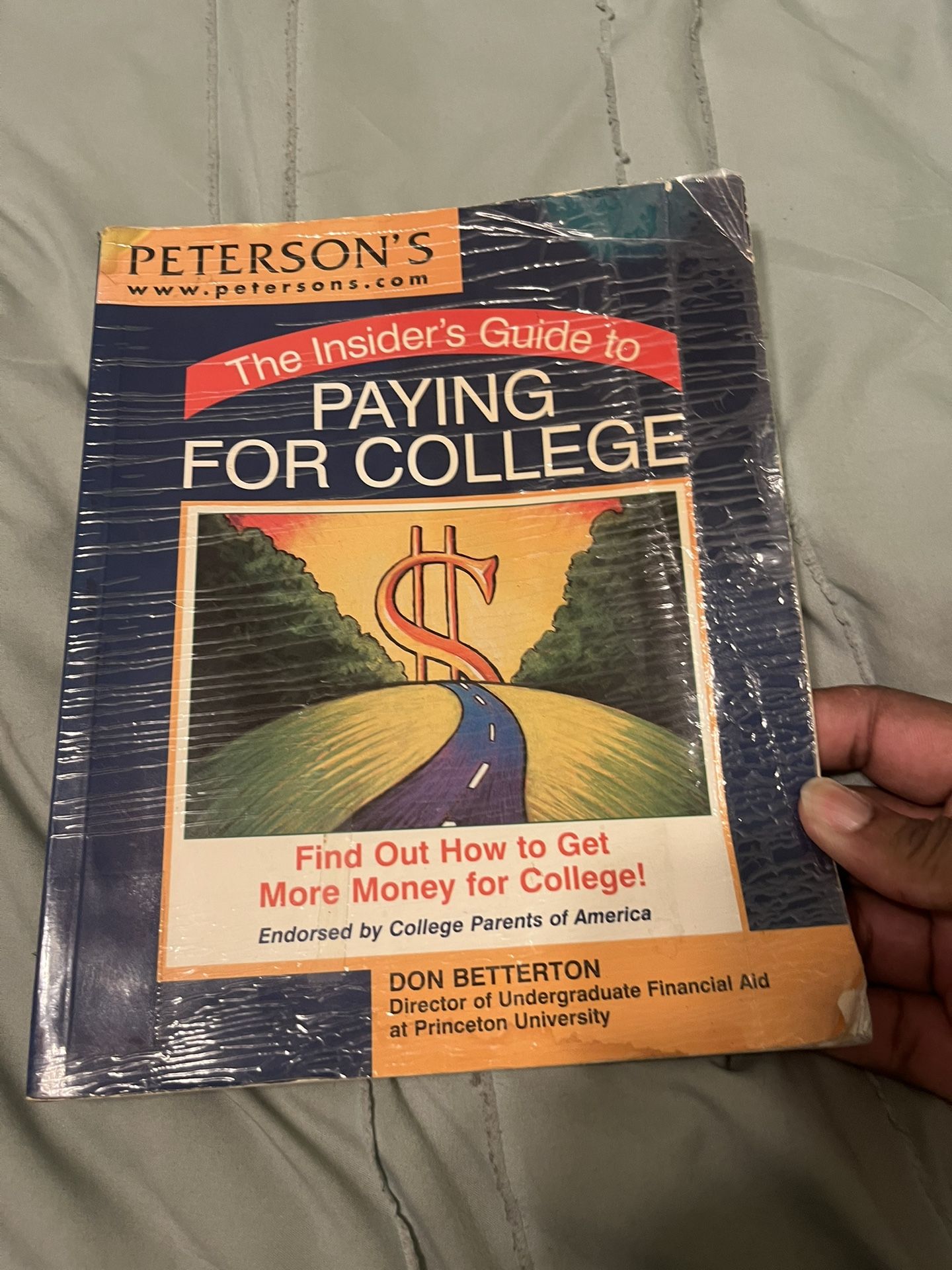 Paying for college paperback book