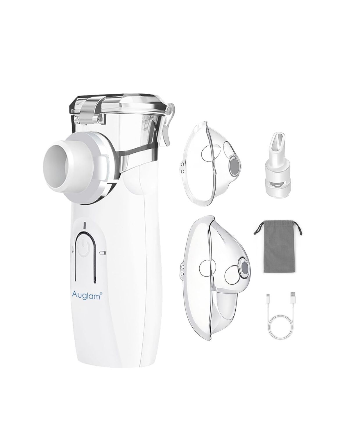 Auglam • Ultrasonic Portable Nebulizer, USB Rechargeable Portable Nebulizer with Mouthpiece, Nebulizer Machine for Adults & Ki🆕👍Regular Price $49.99