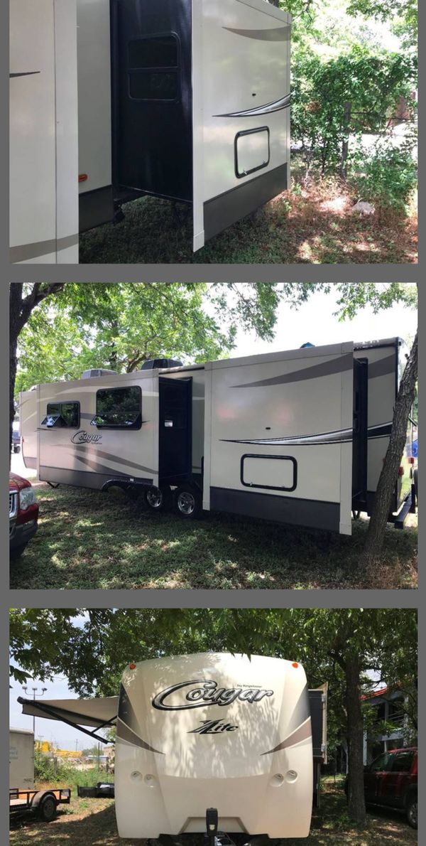 2017 keystone cougar 32ft RV trailer bumper pull fifth wheel for Sale