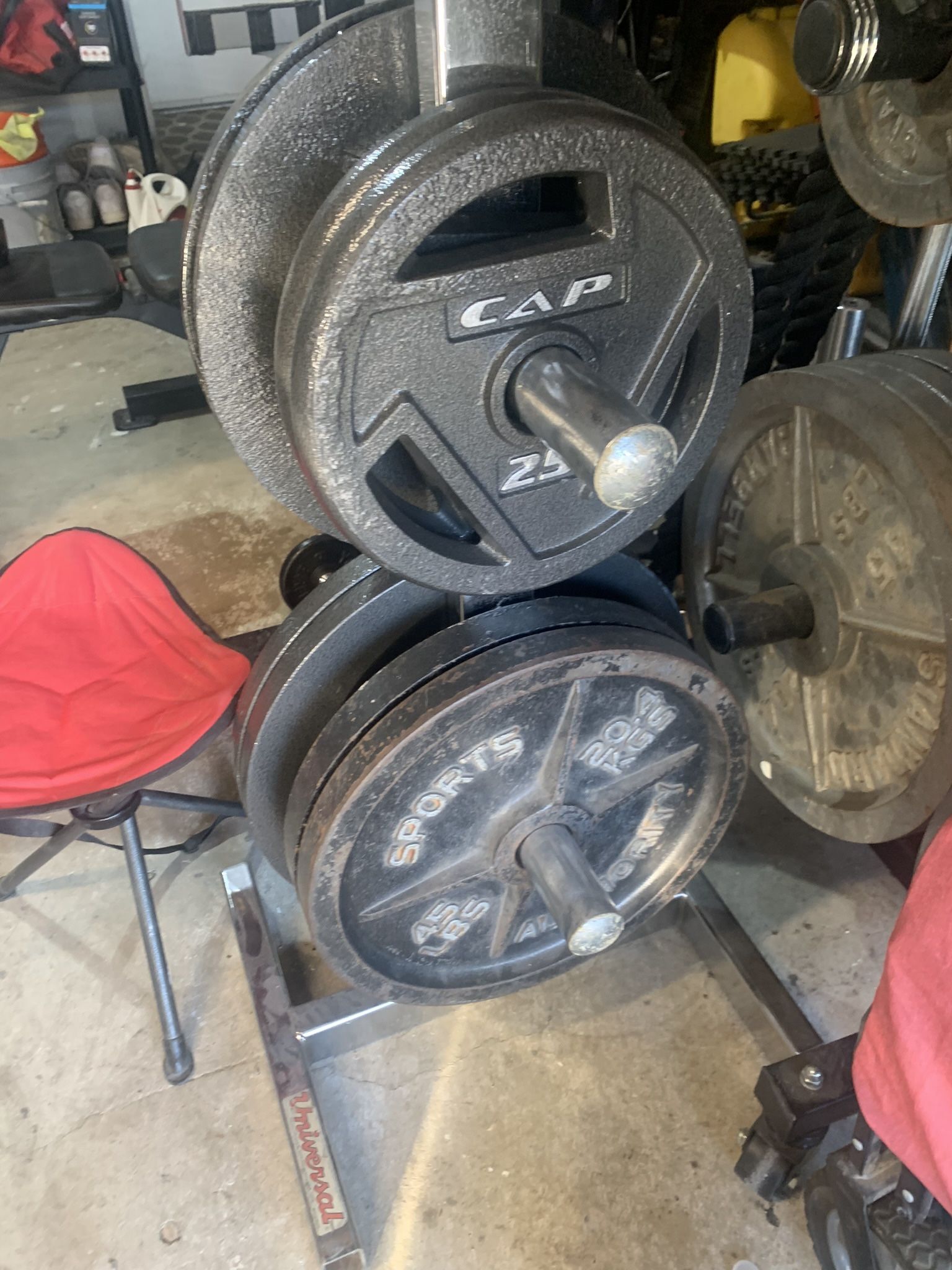 Gym Weights Plates Olympic