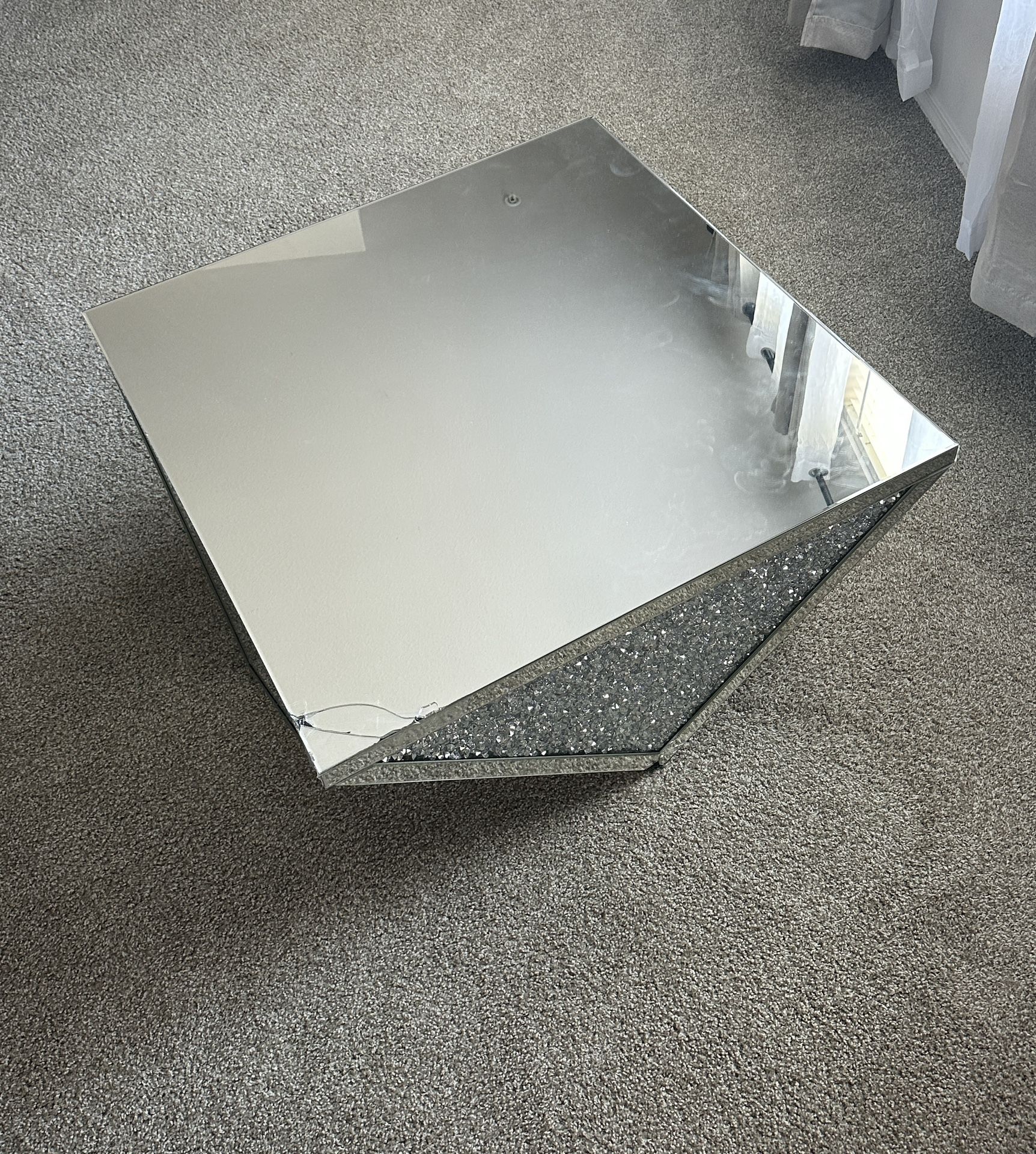 Meichele Glass Coffee Table 