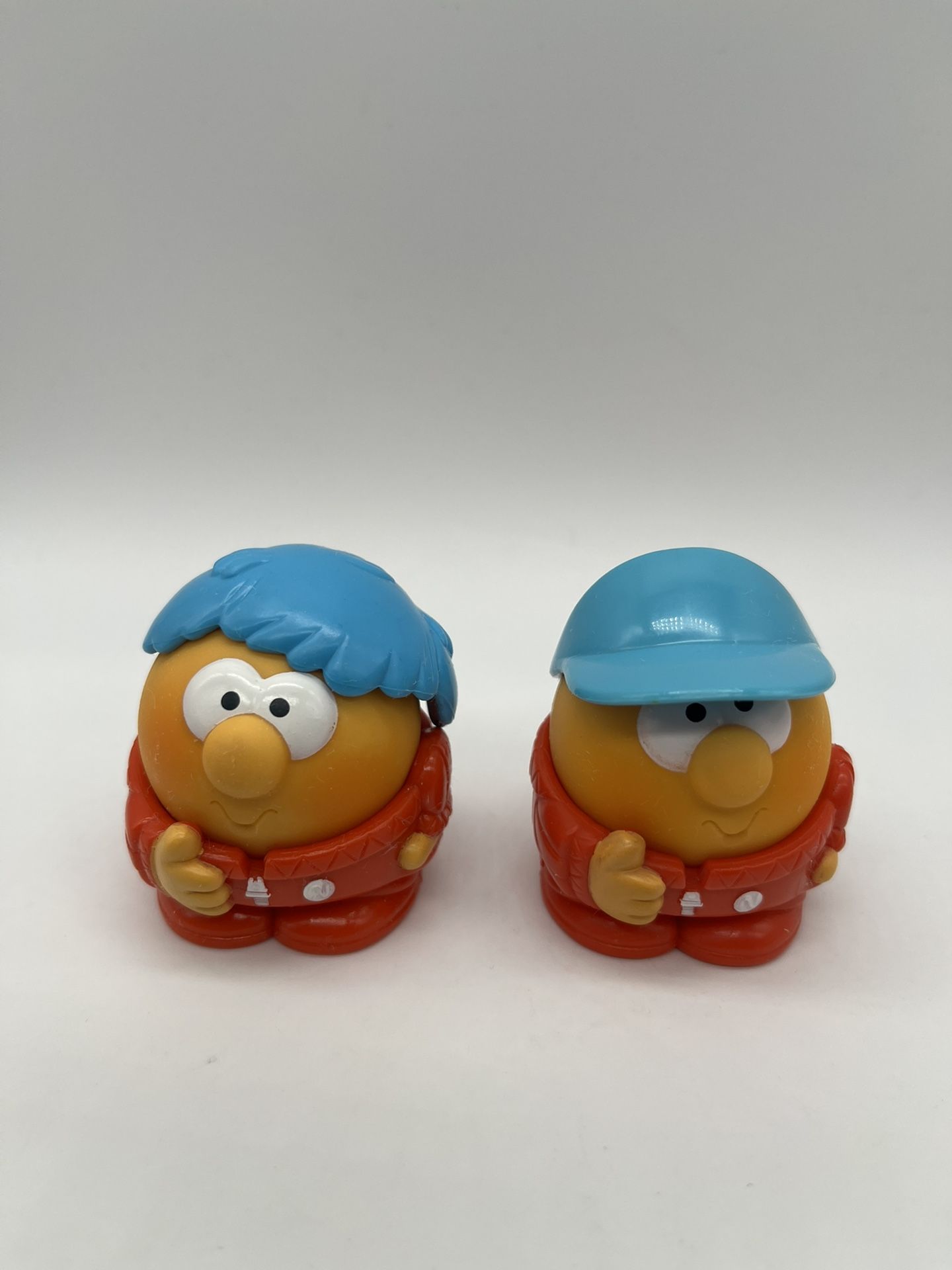 Vintage 1985 Nerfuls Parker Brothers Figures. Set Of 2