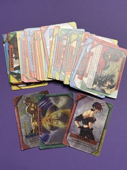 Marvel Recharge Cards 2001  Lot of 60 Cards Original Owner MP-LP