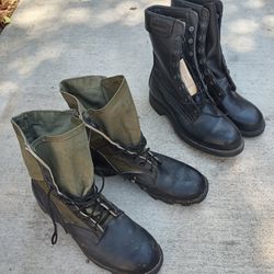 Combat Boots Size 8 D