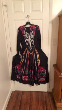 Woman’s Maxi Pleated Boho Dress