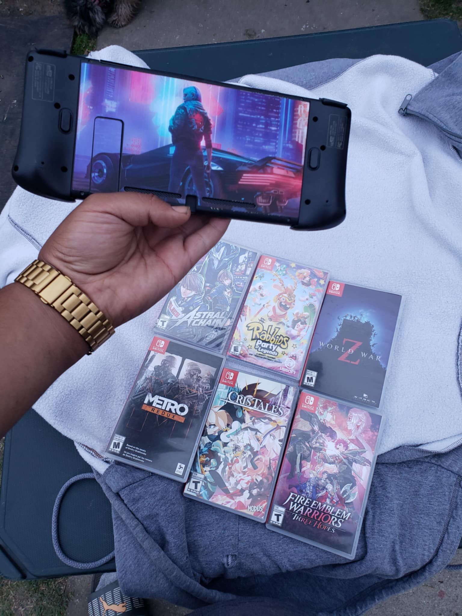$175! 256GB Nintendo switch v2 2020 With 0 Games, & Charger only. $30! Per Game or 4 For $100!. So all $275! With 4 Games