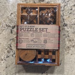 6 Mini Puzzle Set