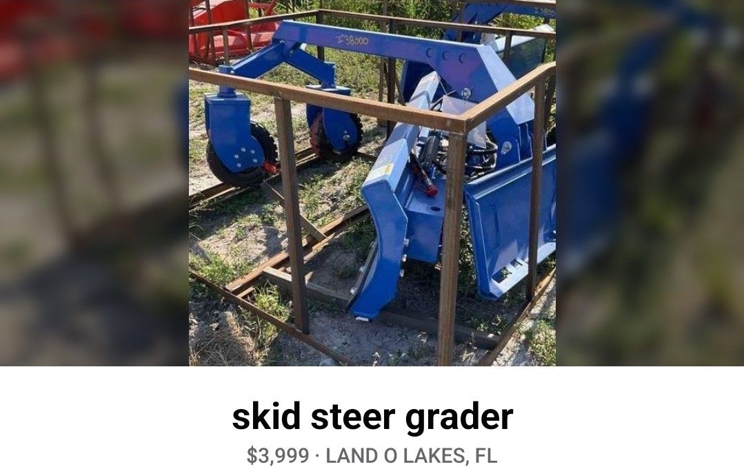 Skid Steer Grader