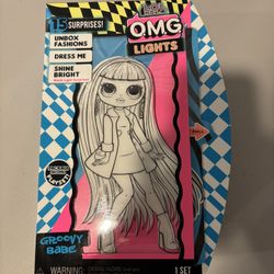lol Surprise Omg Lights, Groovy, Babe Fashion, Doll