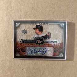 2007 UD Premier Insignias Cal Ripken Jr Orioles Autograph 39/50
