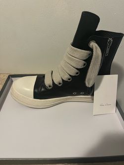 Rick Owens Jumbo-laced High-Top Ramones