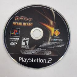 Ratchet Deadlocked PS2 PlayStation 2 Black Label - DISC ONLY