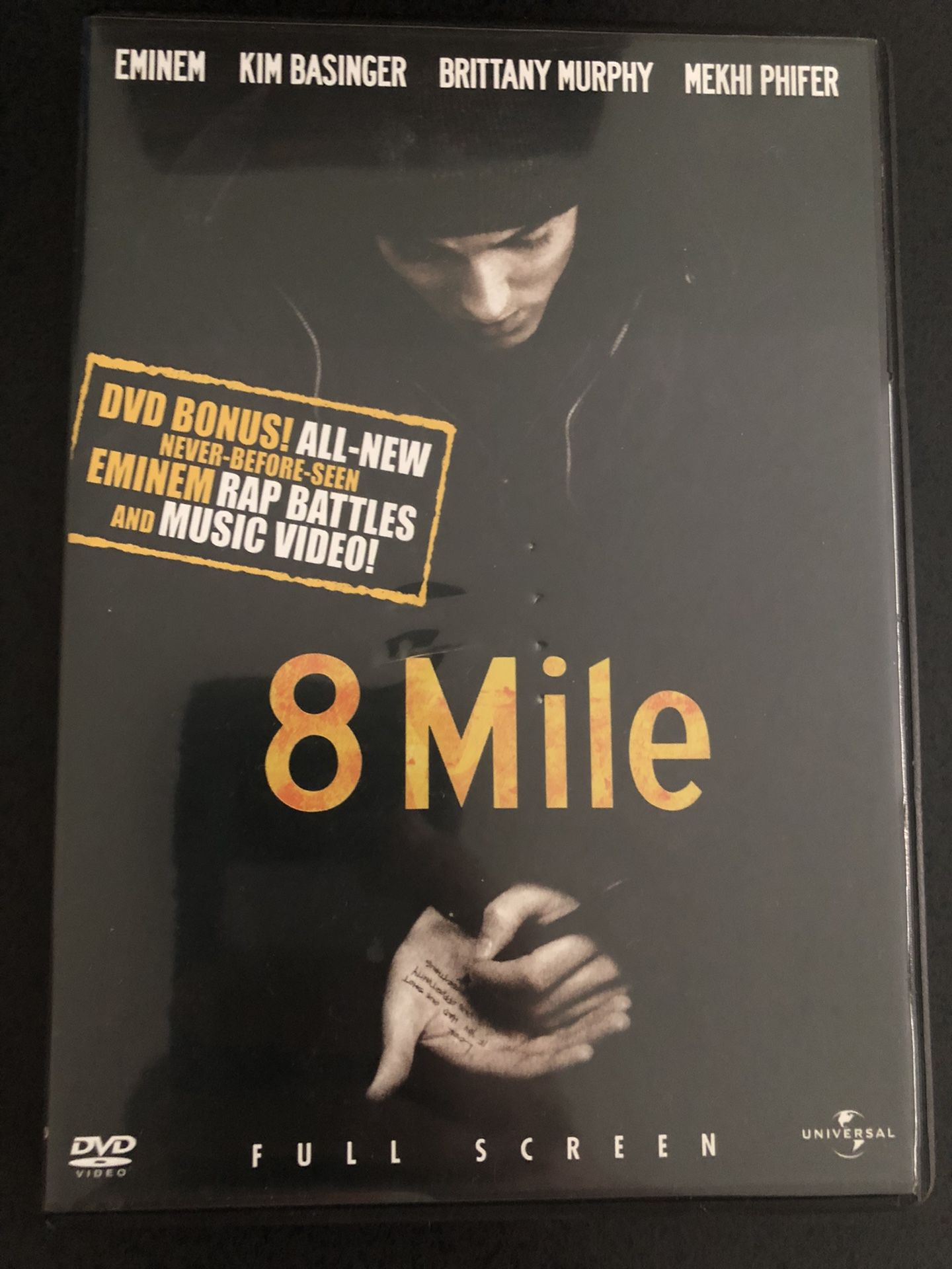 Eminem 8 Mile DVD