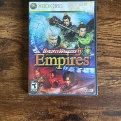 Dynasty Warrior 6 Empires For Xbox 360