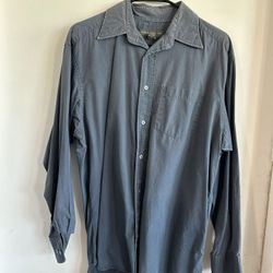 Mens Long Sleeve Shirt Size M 