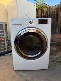 Kenmore Front-Load Dryer White gas