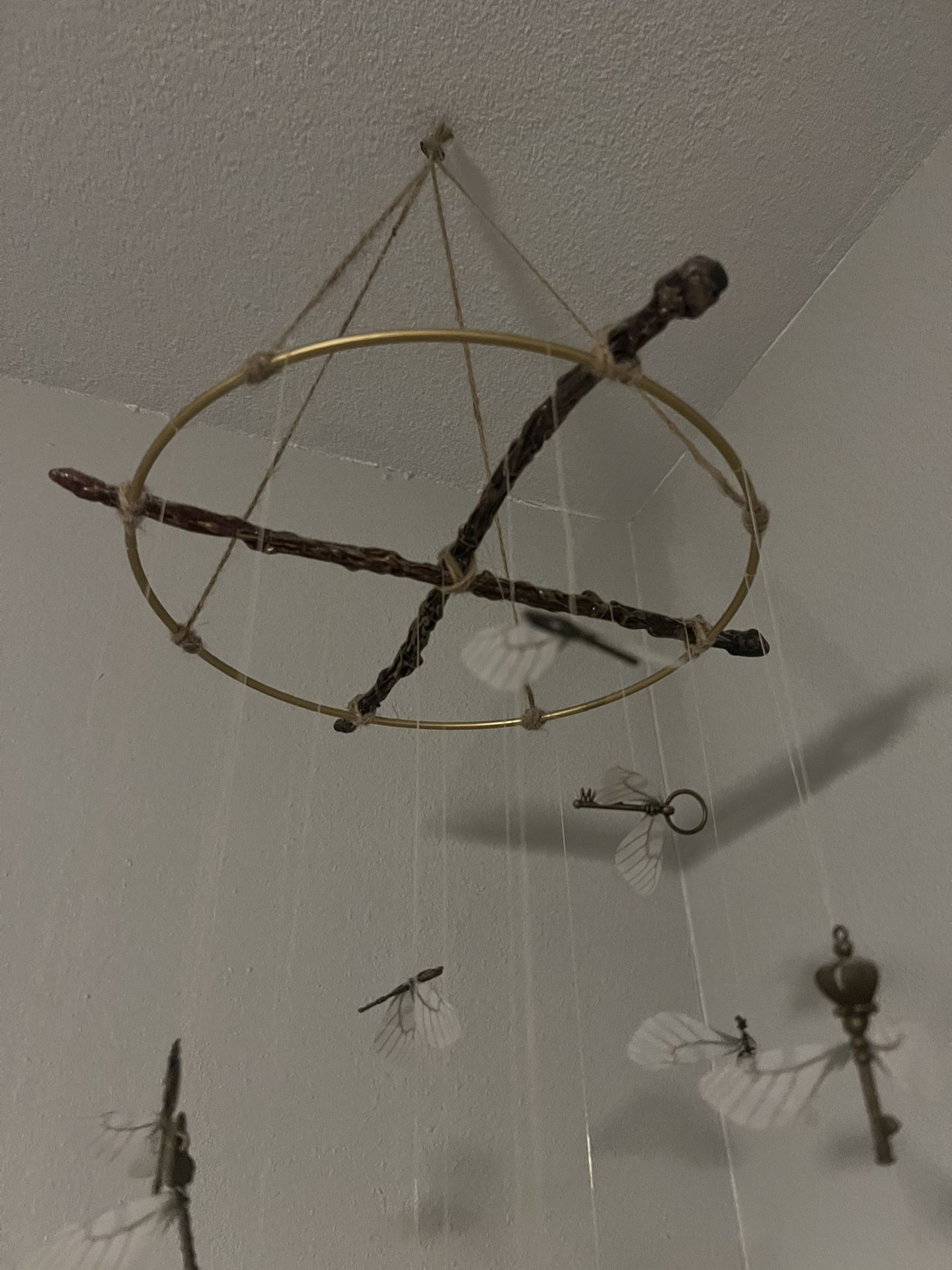 Harry Potter Floating Key Mobile