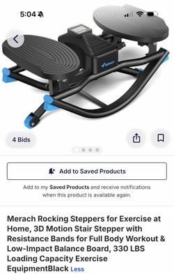 Merach 3D Motion Rocking Stair Stepper
