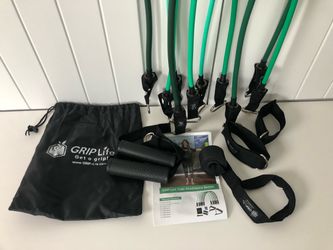 Cables Resistance Bands Set (stackable 150lbs & hypoallergenic)