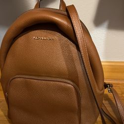 Michael Kors Leather Back Pack Purse. New