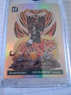 Joe Burrow trading card