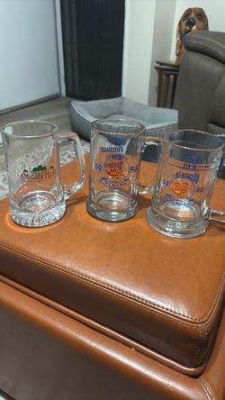 Oktoberfest 3 collectible beer mugs
