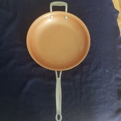 Red Copper Fry Pan
