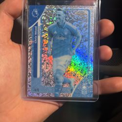 🔥 RARE Frozenfractor -4/0 Chris Wood SSP CASE HIT Topps Chrome ❄️
